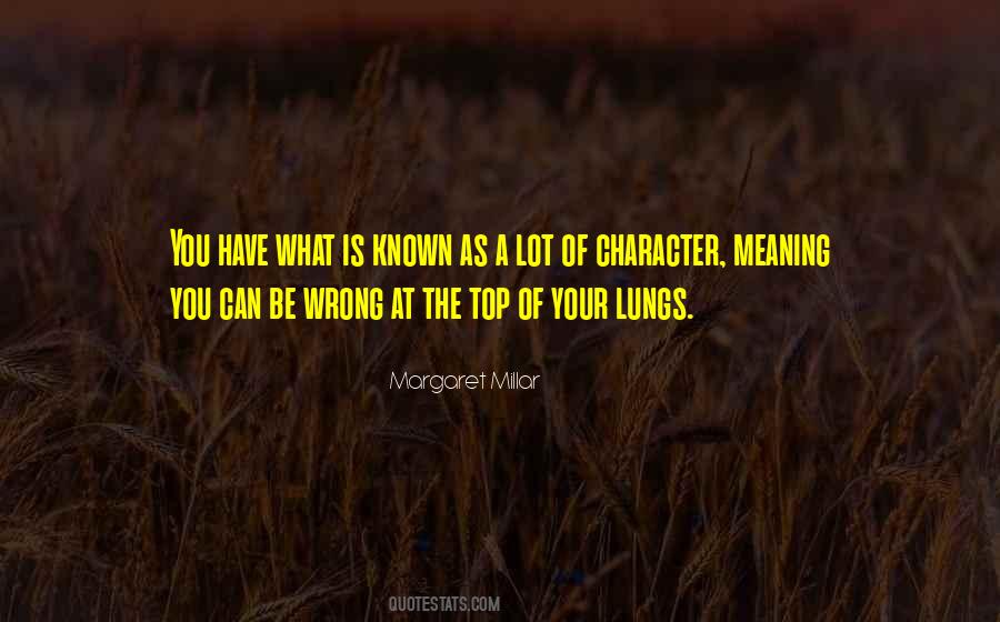 Margaret Millar Quotes #1460068