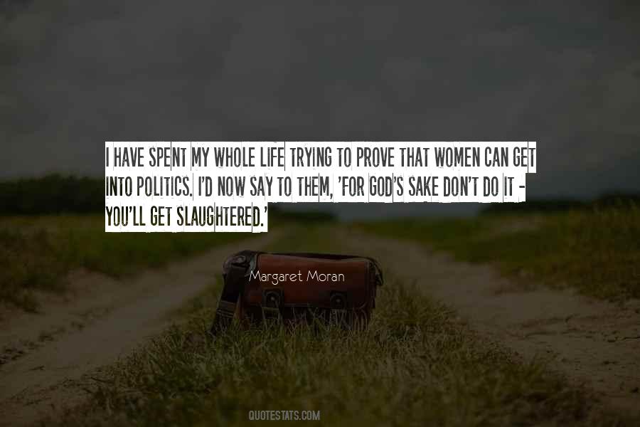 Margaret Moran Quotes #405853