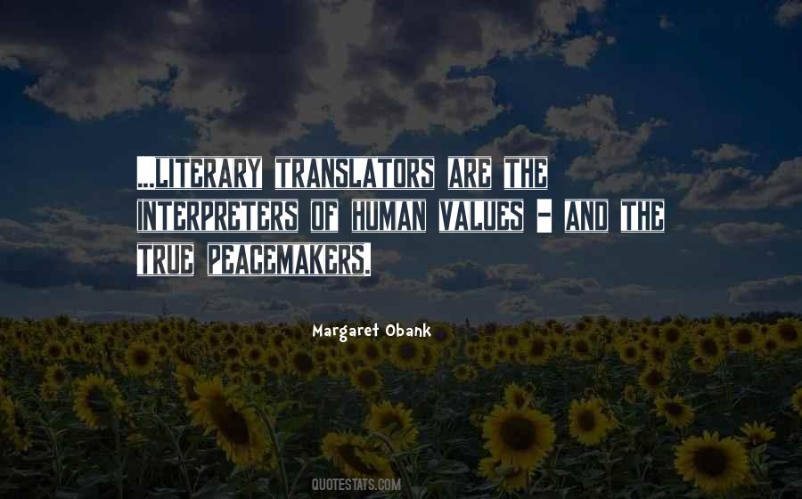 Margaret Obank Quotes #535503