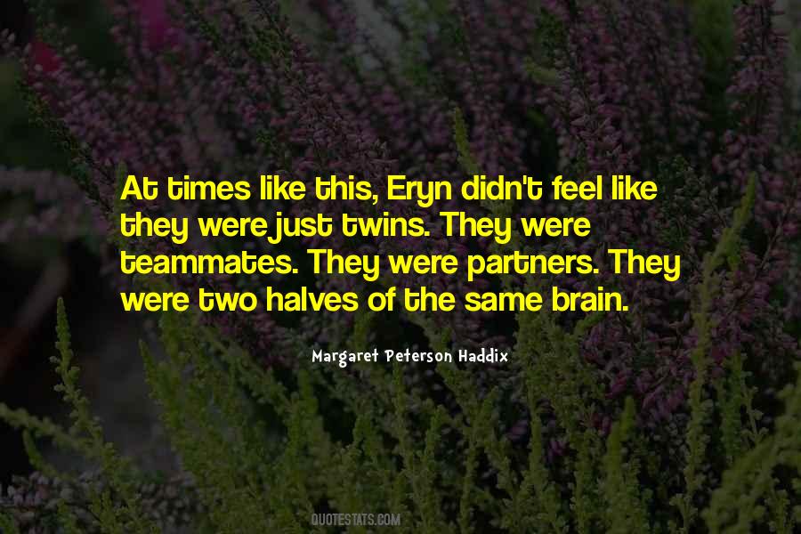 Margaret Peterson Haddix Quotes #1249514