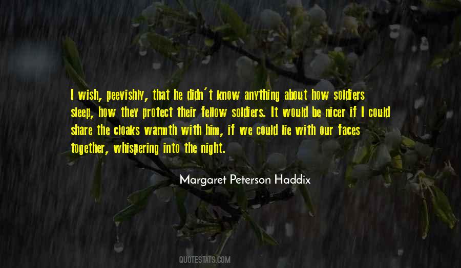 Margaret Peterson Haddix Quotes #715236