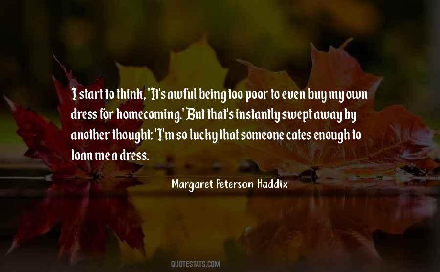 Margaret Peterson Haddix Quotes #85761