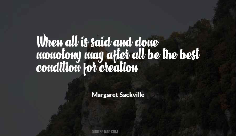Margaret Sackville Quotes #1021974