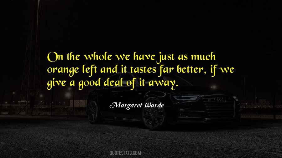 Margaret Warde Quotes #1106883