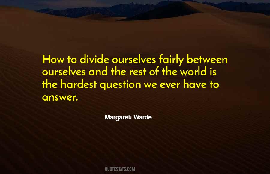 Margaret Warde Quotes #1770935