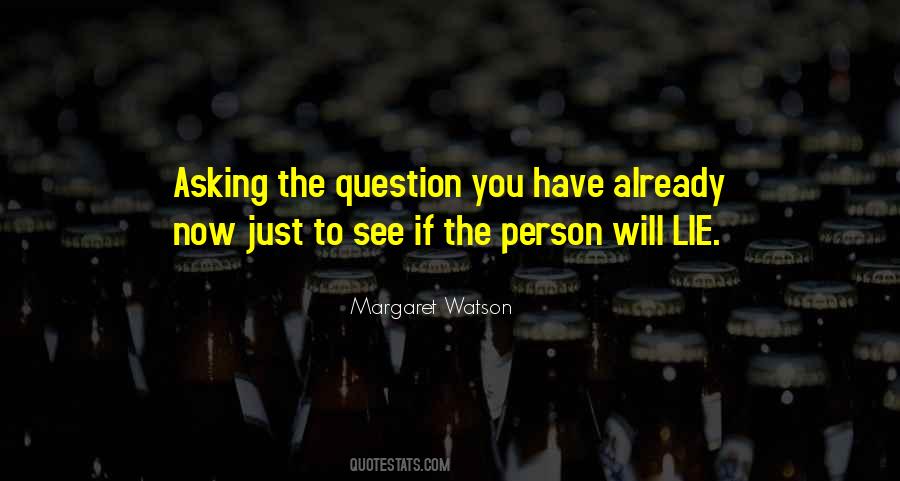 Margaret Watson Quotes #1057730