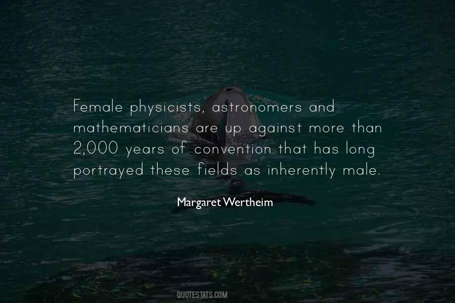 Margaret Wertheim Quotes #792060