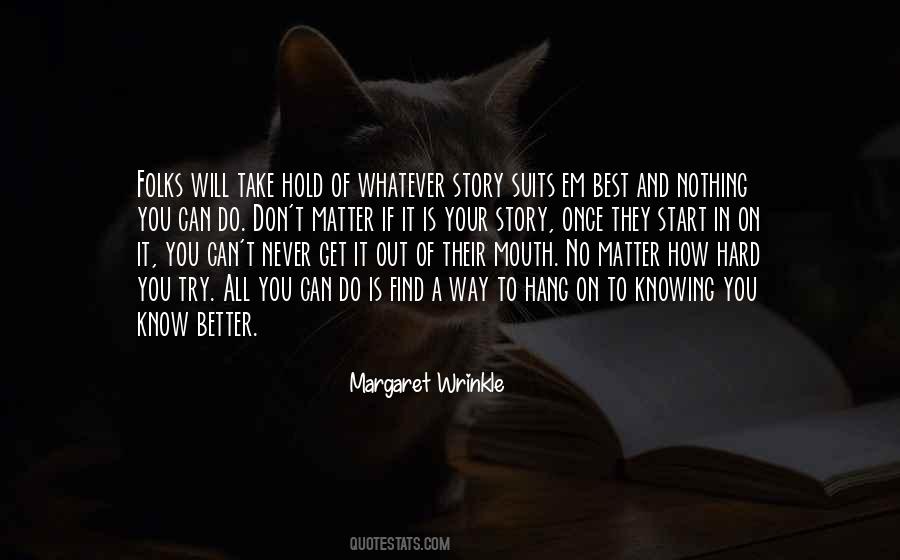 Margaret Wrinkle Quotes #1802400