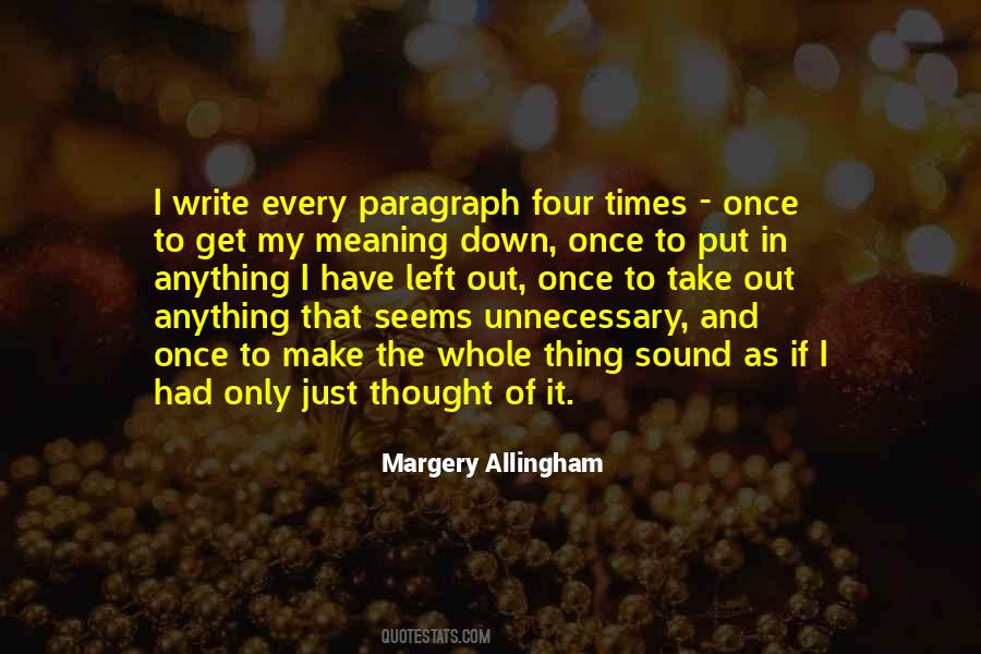 Margery Allingham Quotes #550943