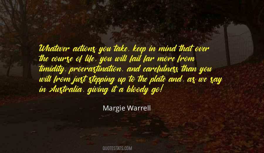 Margie Warrell Quotes #632317
