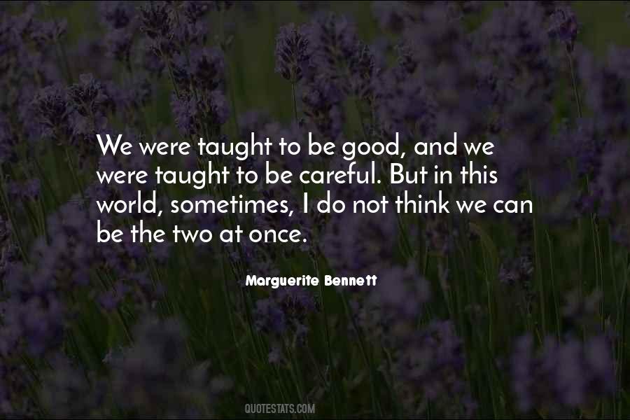 Marguerite Bennett Quotes #1544077