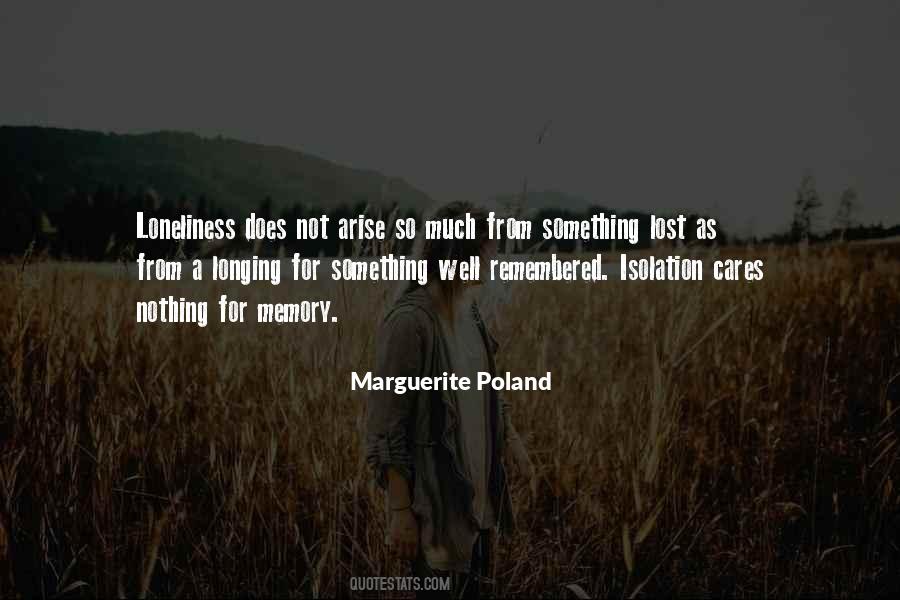 Marguerite Poland Quotes #1001374