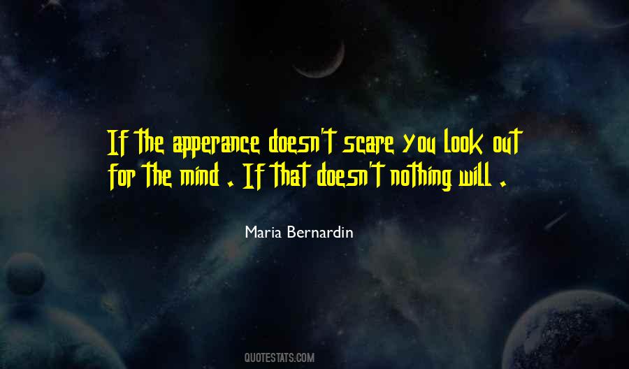 Maria Bernardin Quotes #645795