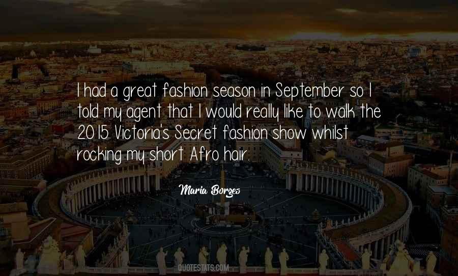 Maria Borges Quotes #369524