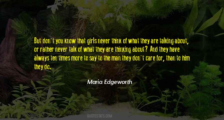 Maria Edgeworth Quotes #1075787