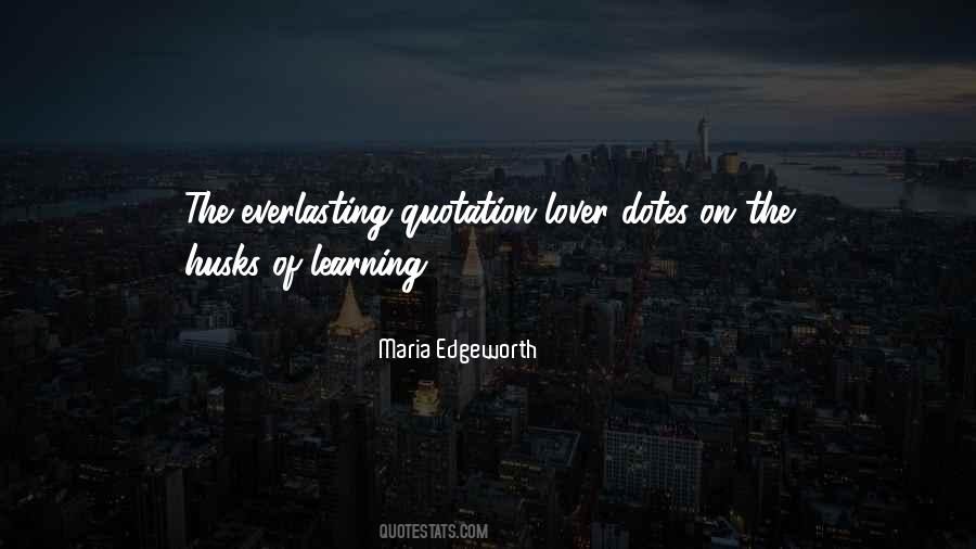 Maria Edgeworth Quotes #1141834