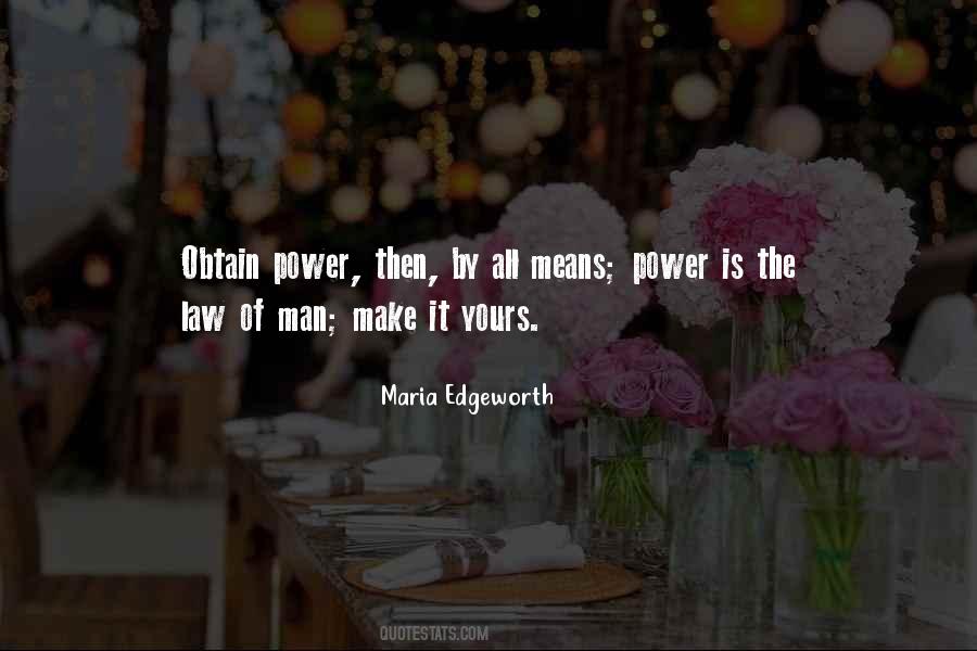 Maria Edgeworth Quotes #811990