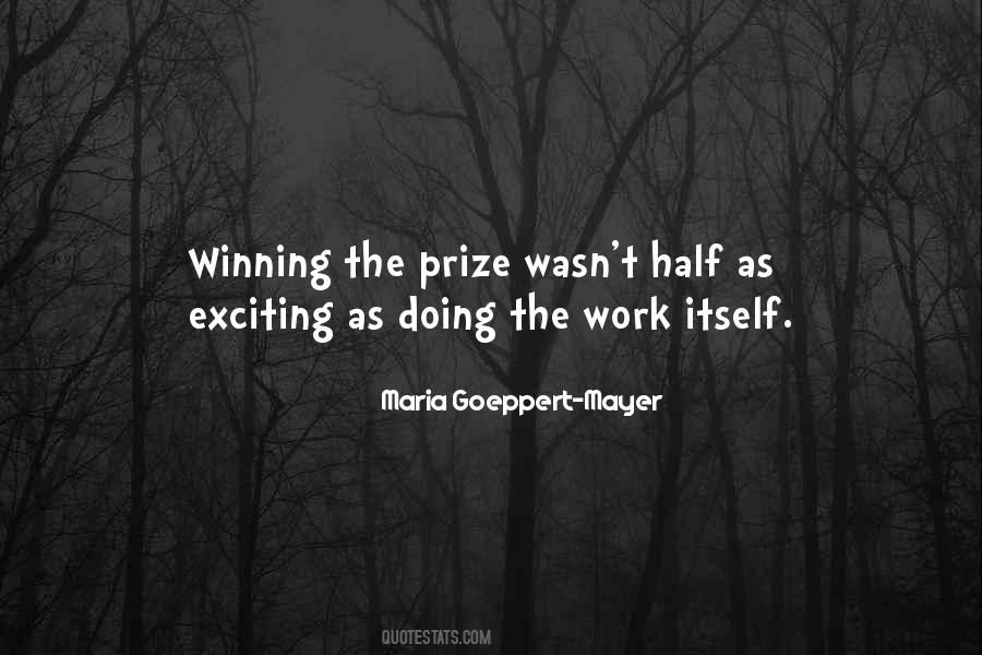 Maria Goeppert-Mayer Quotes #270520