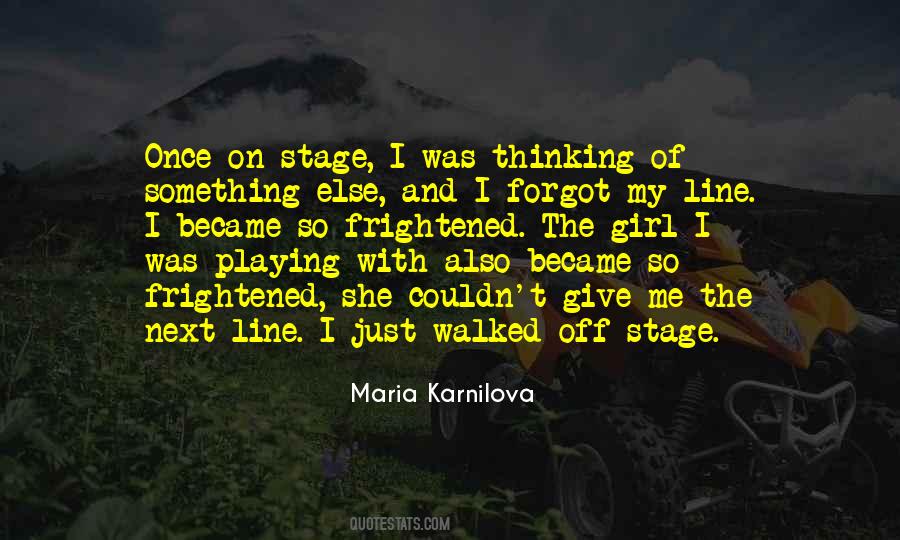 Maria Karnilova Quotes #1852419