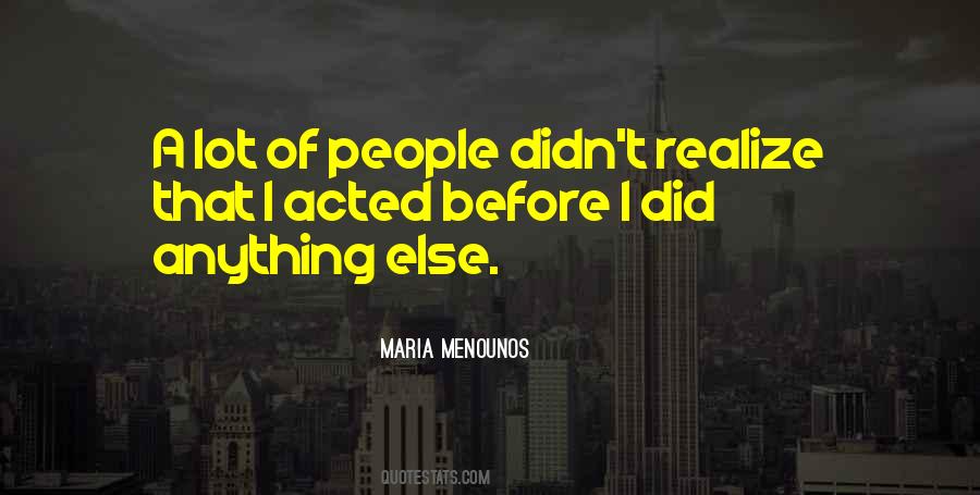 Maria Menounos Quotes #404387