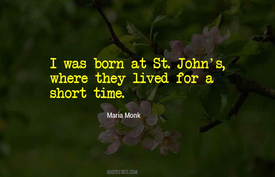 Maria Monk Quotes #376371