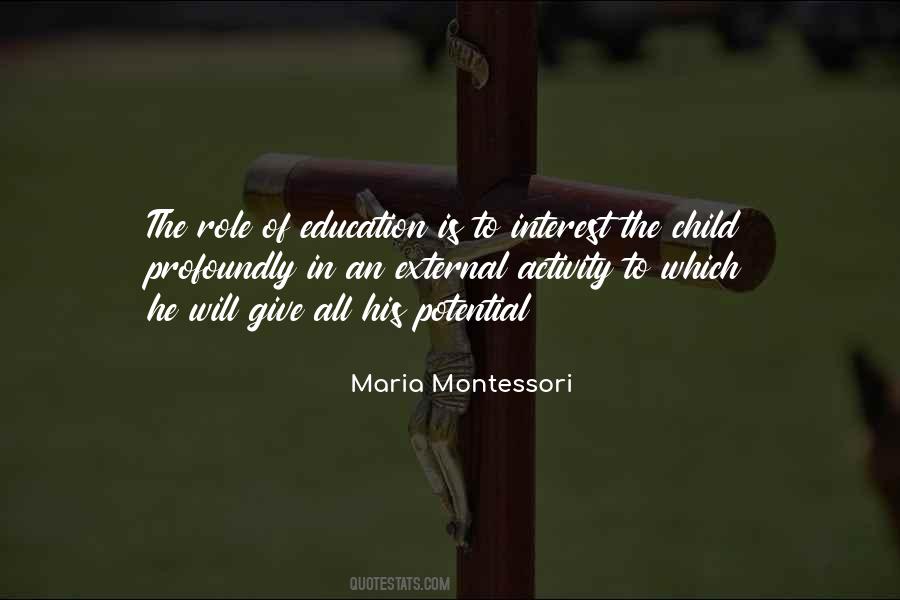 Maria Montessori Quotes #188489