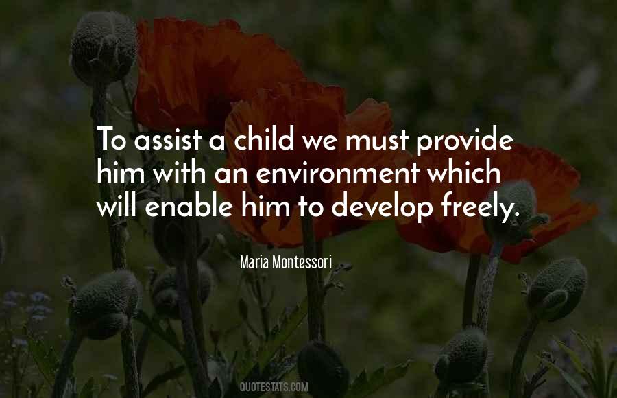 Maria Montessori Quotes #437545