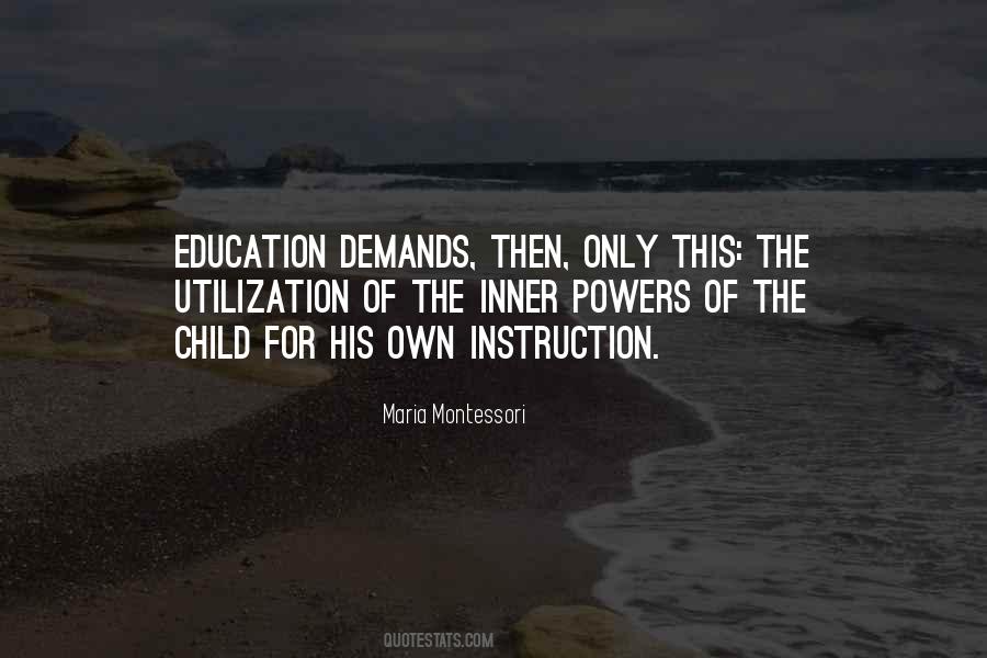 Maria Montessori Quotes #453819