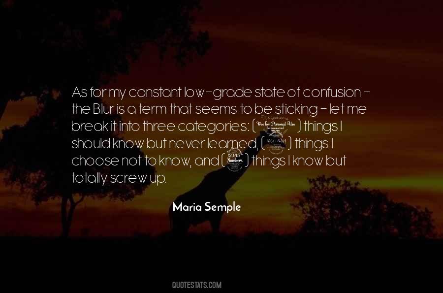 Maria Semple Quotes #103073