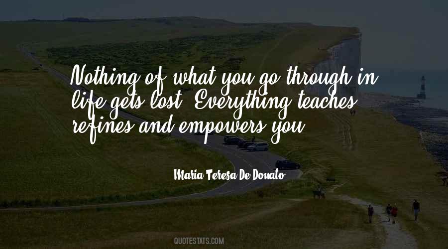 Maria Teresa De Donato Quotes #1690490