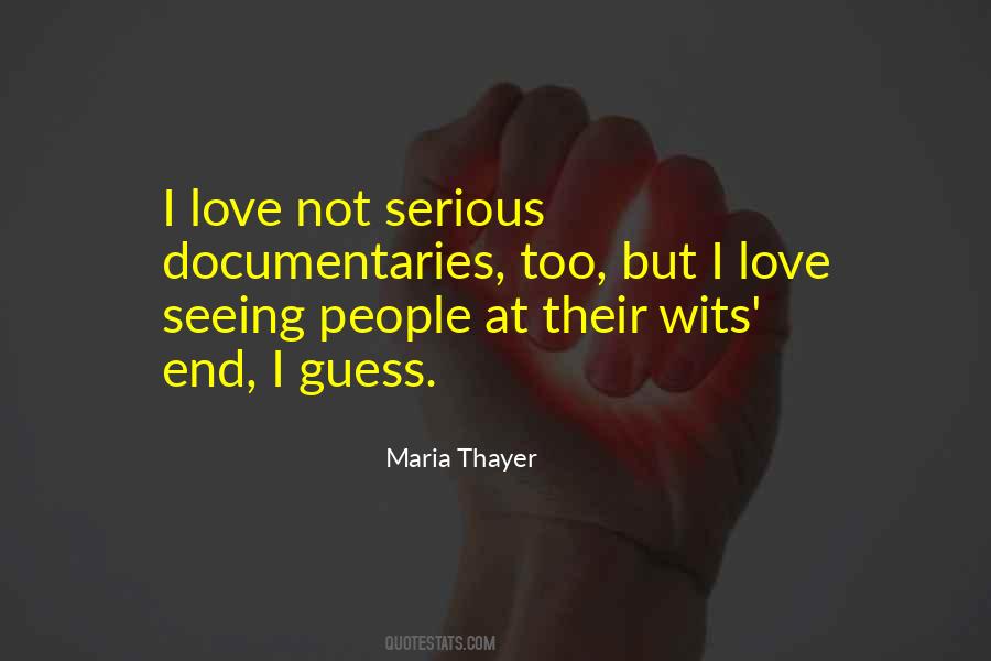 Maria Thayer Quotes #215735