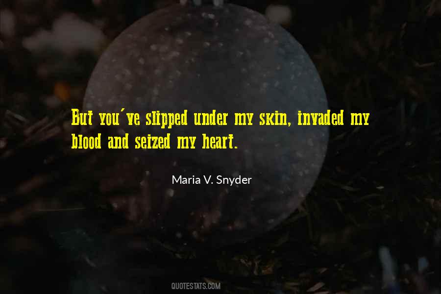 Maria V. Snyder Quotes #313511