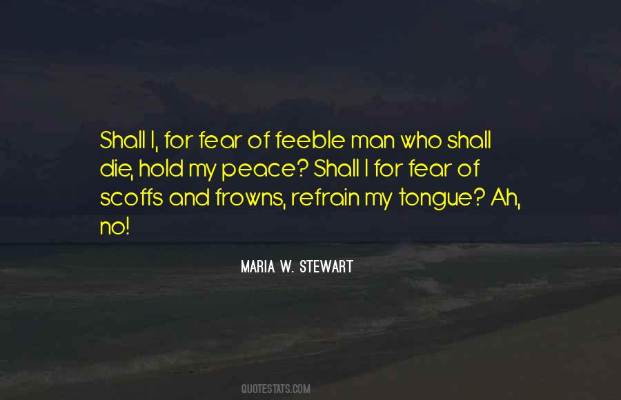 Maria W. Stewart Quotes #1131521