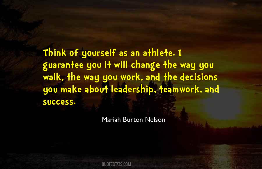 Mariah Burton Nelson Quotes #1042062