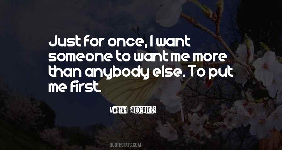 Mariah Fredericks Quotes #1475731