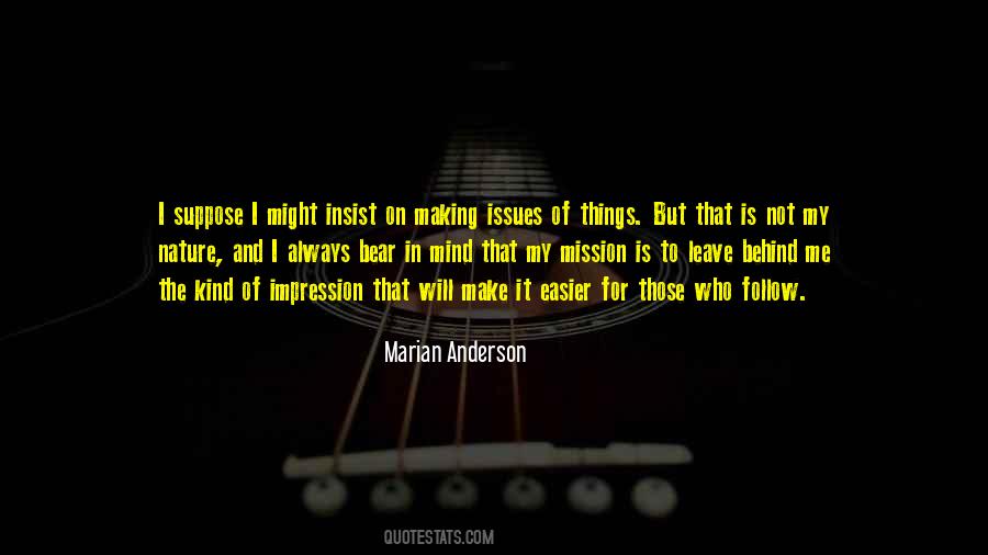 Marian Anderson Quotes #1098815