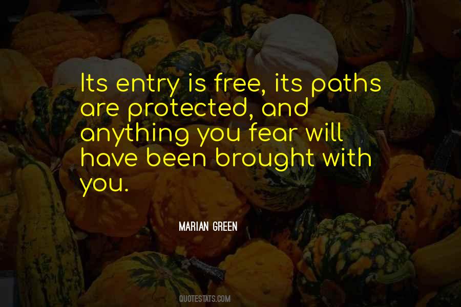 Marian Green Quotes #760879