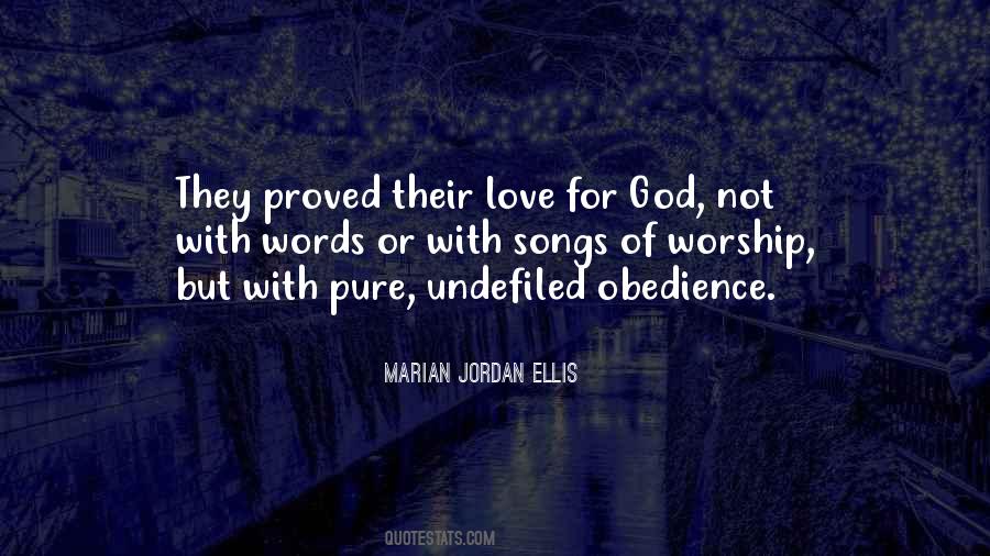 Marian Jordan Ellis Quotes #1527200