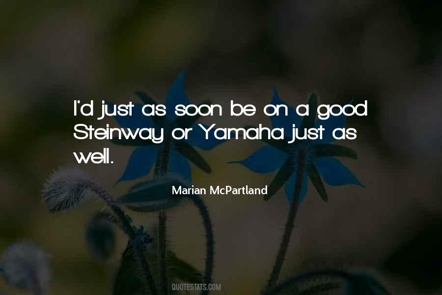Marian McPartland Quotes #1519360