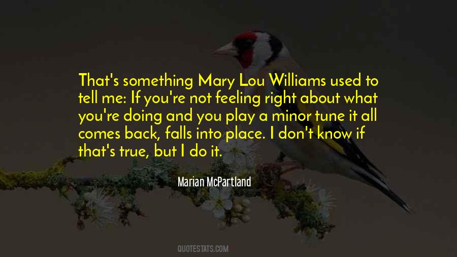 Marian McPartland Quotes #981895