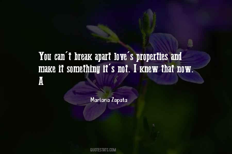 Mariana Zapata Quotes #976667