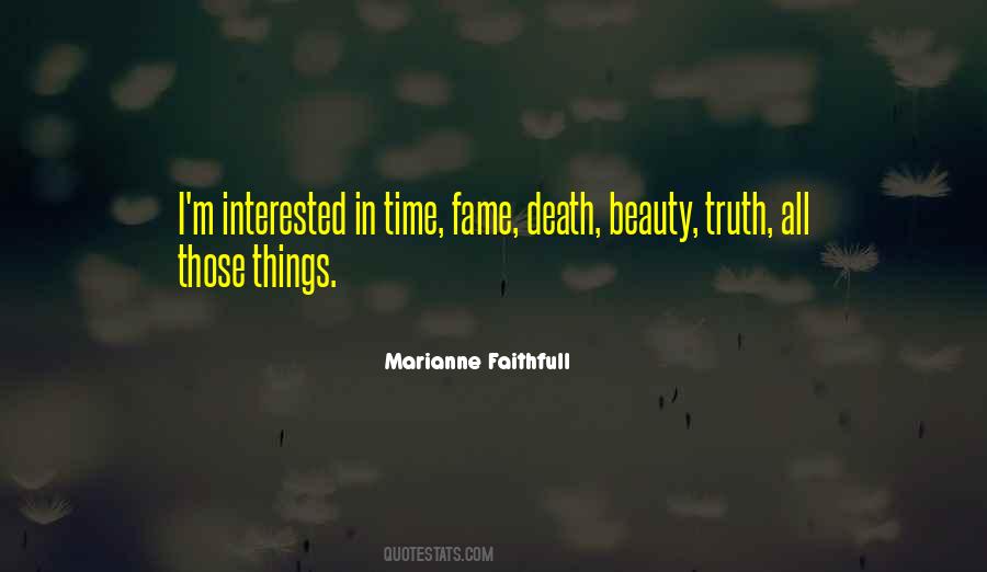 Marianne Faithfull Quotes #503859