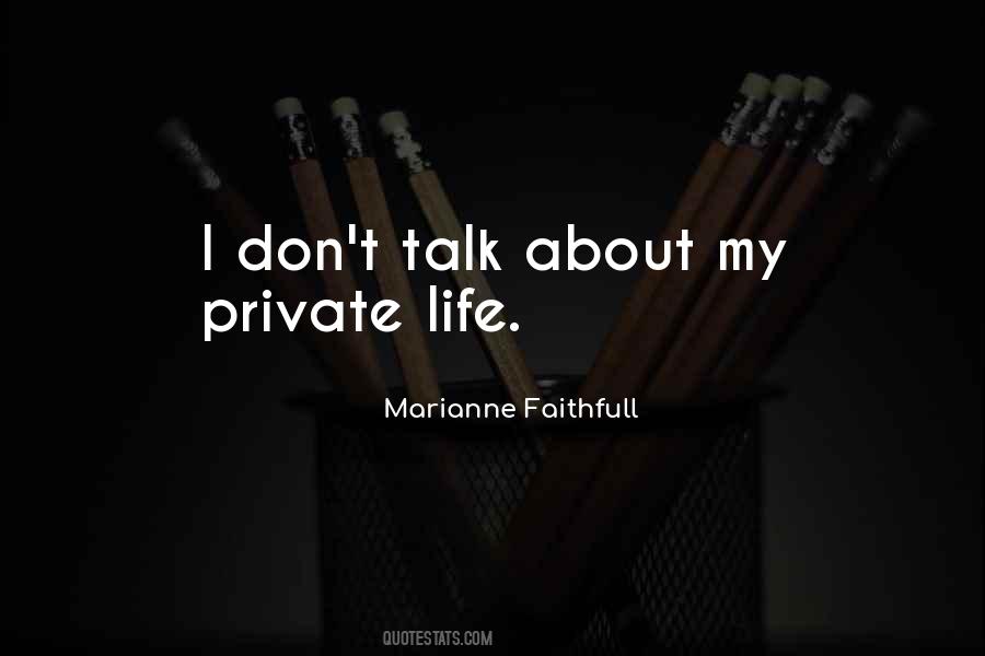 Marianne Faithfull Quotes #820574