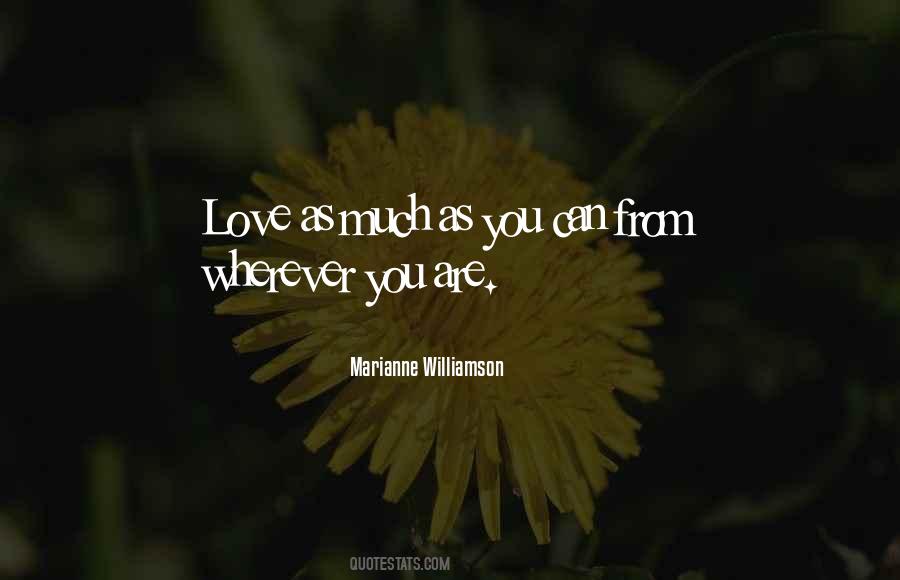 Marianne Williamson Quotes #1153501