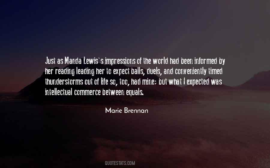 Marie Brennan Quotes #398811