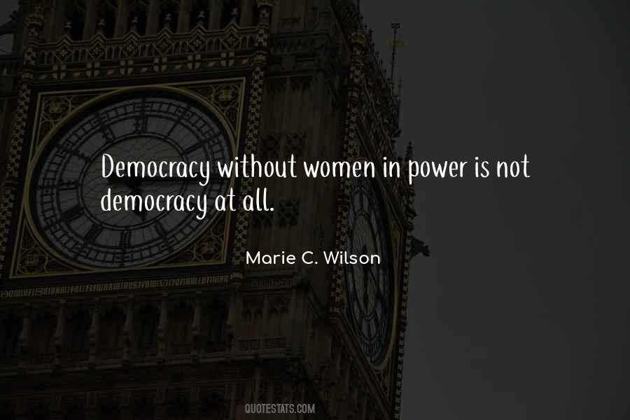 Marie C. Wilson Quotes #1271691 Marie C. Wilson Quotes #1271691