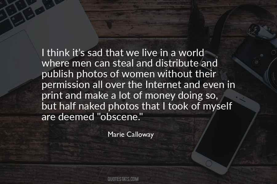 Marie Calloway Quotes #434270