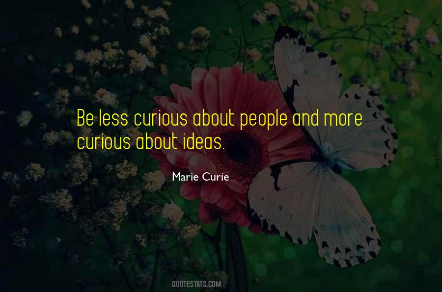 Marie Curie Quotes #793266