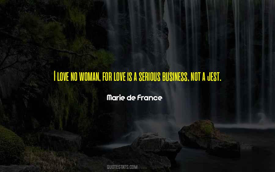 Marie De France Quotes #1549416