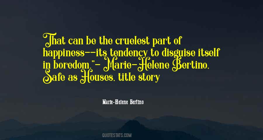 Marie-Helene Bertino Quotes #1763607